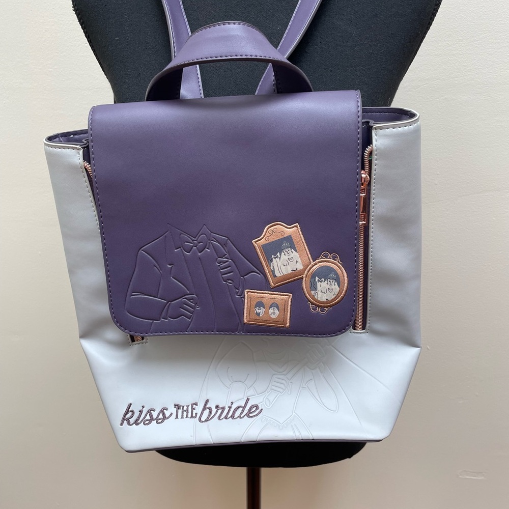 Disney Kiss the Bride backpack